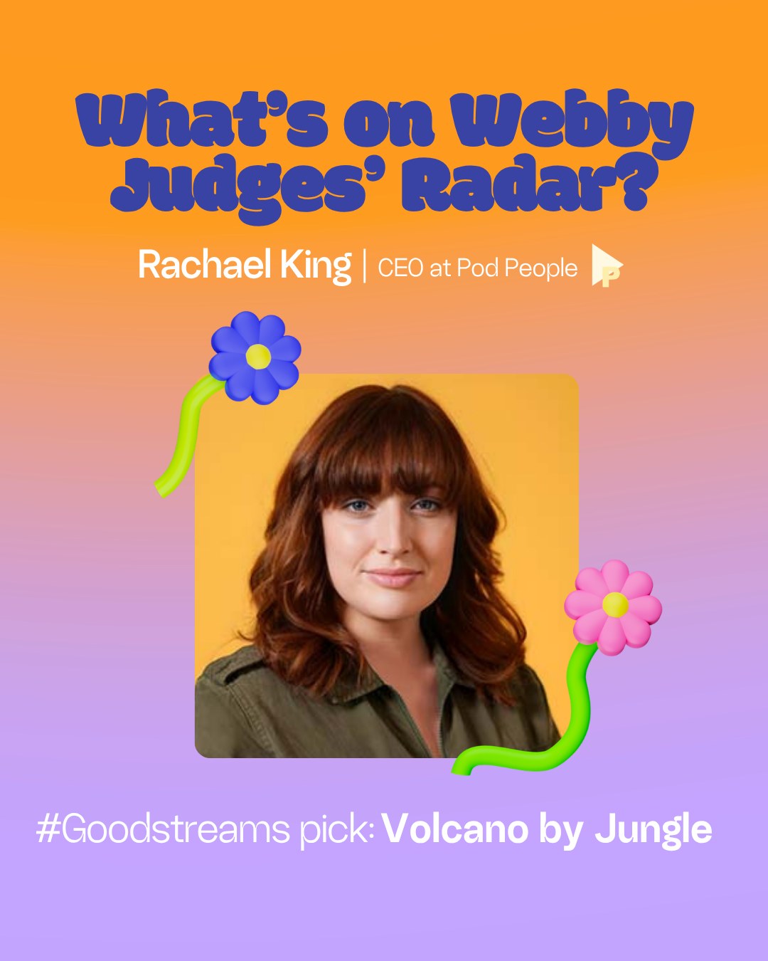 Webby Awards post from the What's On Your Radar series, featuring a Webby judge's pick